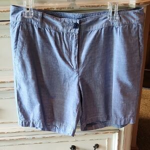Blue Casual Shorts